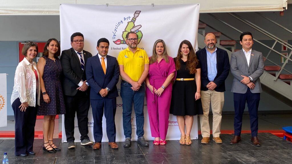 Inauguran el II festival Rotario de Upcycling Art Guatemala 