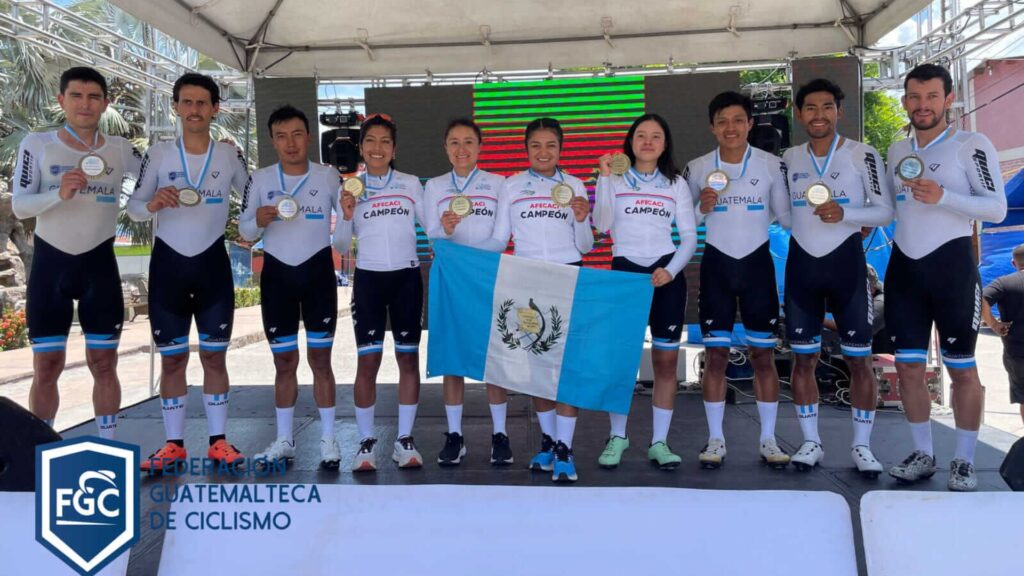 Guatemala logra seis medallas en Centroamericano de ciclismo