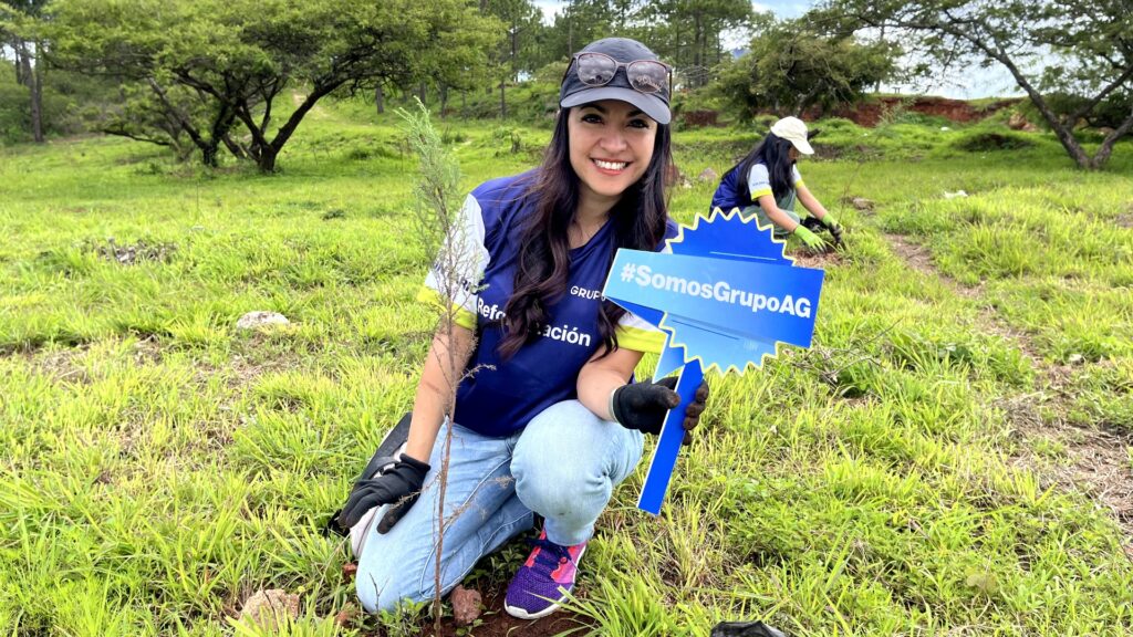 Grupo AG participa en jornada de reforestación