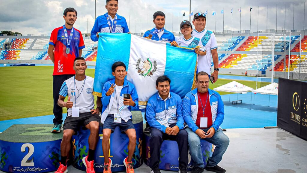 Guatemala consigue preseas en el Centroamericano Mayor de Atletismo