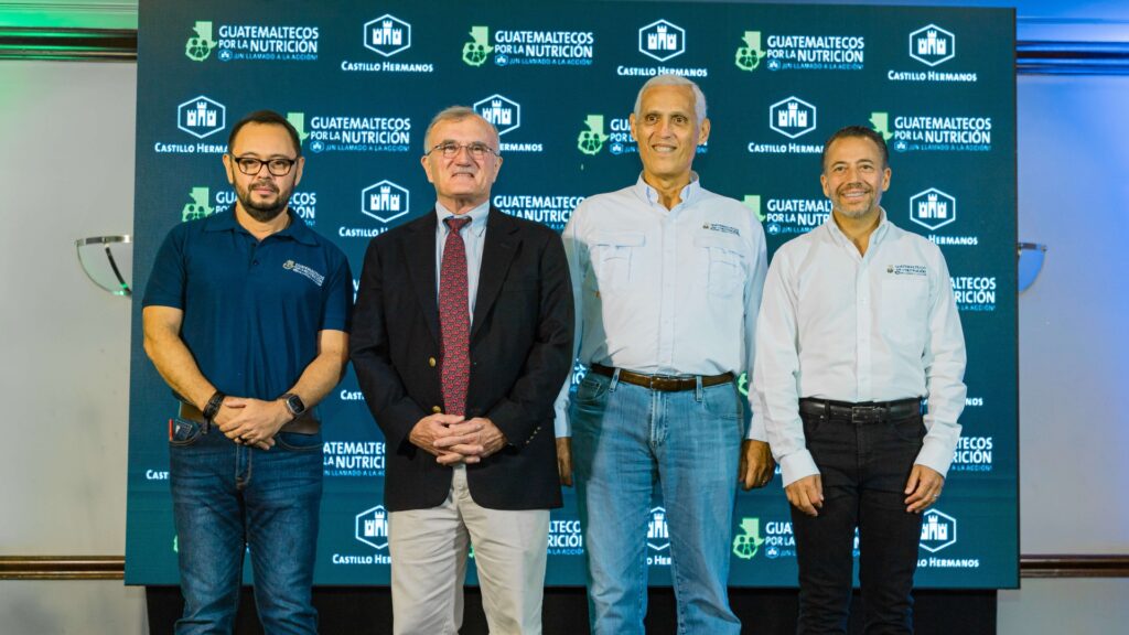 Castillo Hermanos anuncia que Guatemaltecos por la Nutrición operará en Ciudad de Guatemala