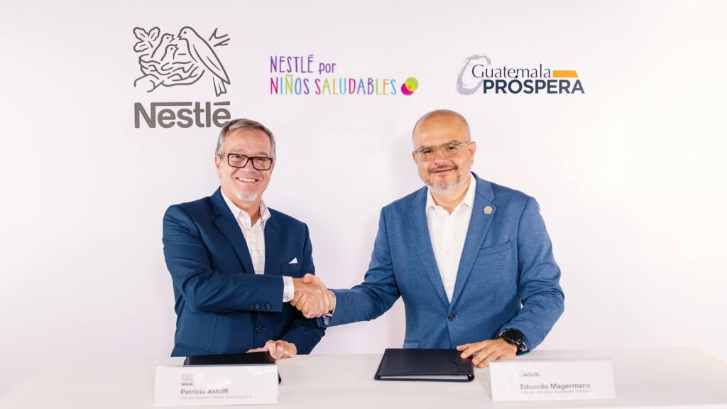 "Nestlé y Guatemala Próspera Juntos por Hábitos Saludables en la Educación Pública"