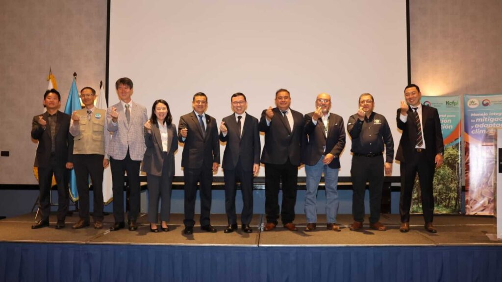 INAB y Corea Unen Esfuerzos en Proyecto de Mitigación del Cambio Climático