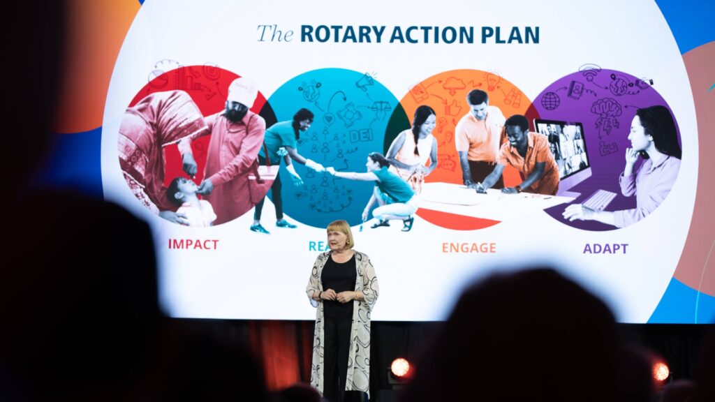 Presidenta de Rotary International Llega a Guatemala para el Instituto Rotary La Antigua 2024