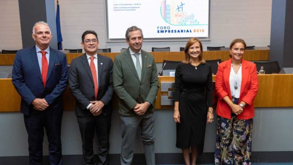 BCIE, en coordinación con la CEOE, Ministerio de Economía, Comercio y Empresa, ICEX y la Cámara de Comercio de España, organizaron Foro Empresarial