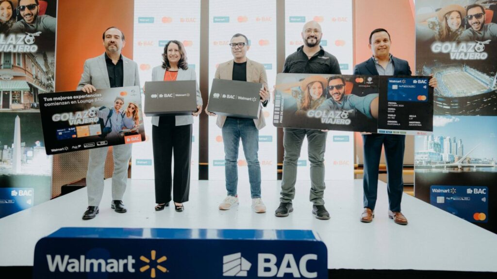 Mastercard, Walmart y BAC premian la pasión de sus tarjetahabientes por el fútbol