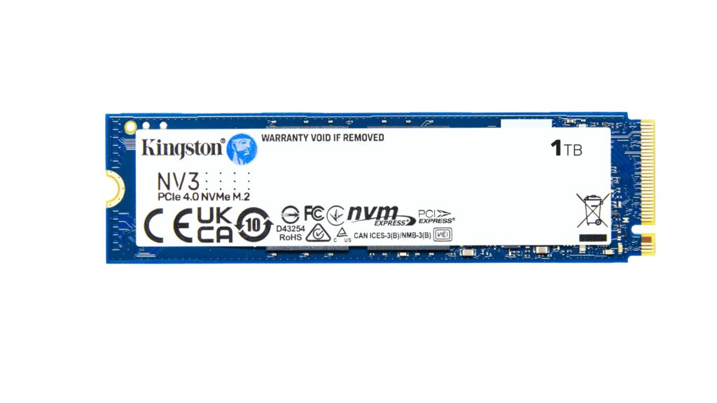Kingston ofrece rendimiento de próxima generación con la unidad SSD NV3 PCIe 4.0 NVMe