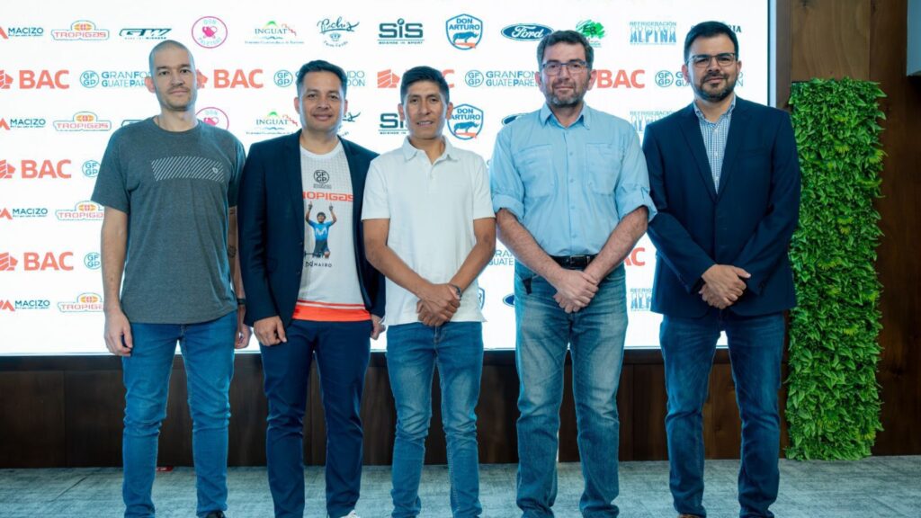 Gran Fondo Guatemala Paredón Edición Nairo Quintana y sus amigos