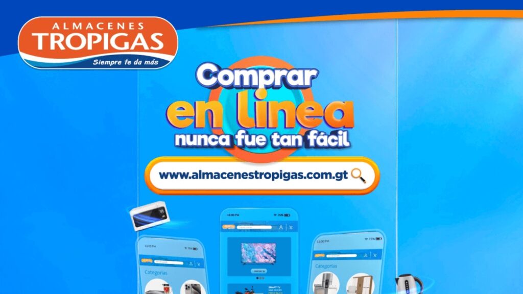 Almacenes Tropigas se digitaliza con su nueva página web  
