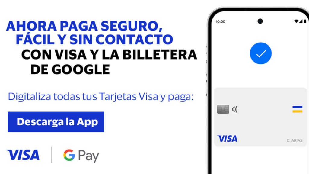 Visa se incorpora a la billetera de Google en Guatemala y Honduras