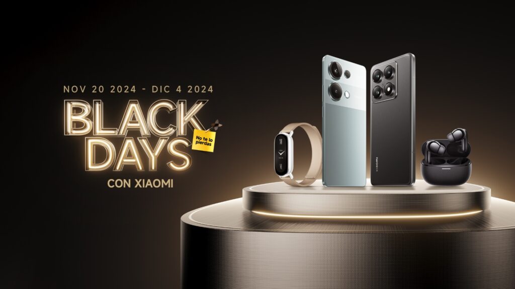 Black Days con Xiaomi: ¡ofertas que no te puedes perder!
