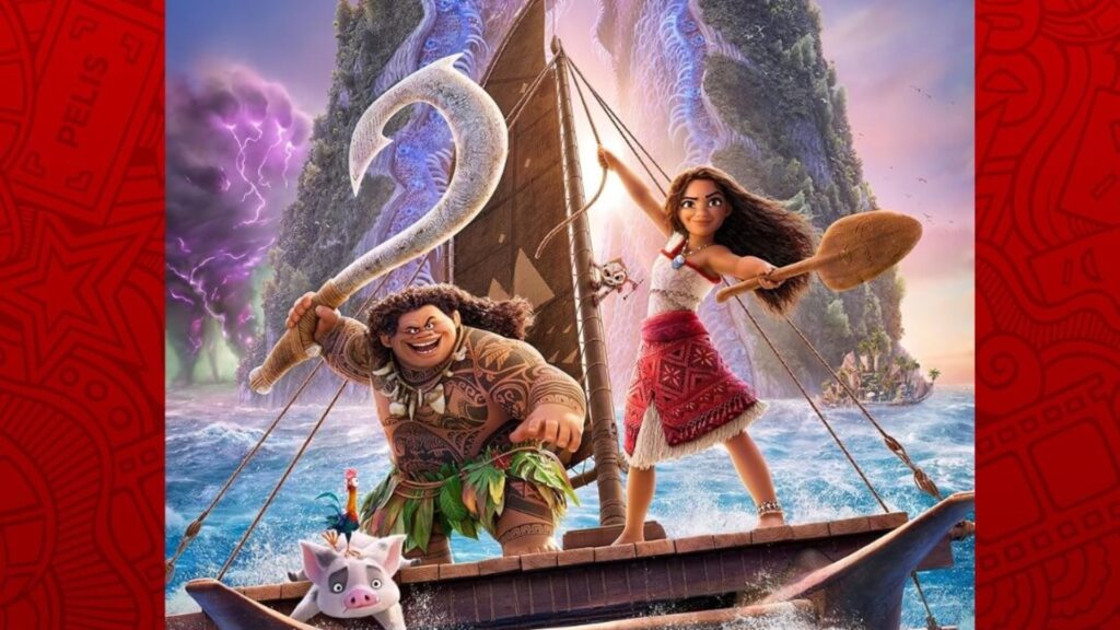“Moana 2” es el estreno imperdible de la semana en CineStar