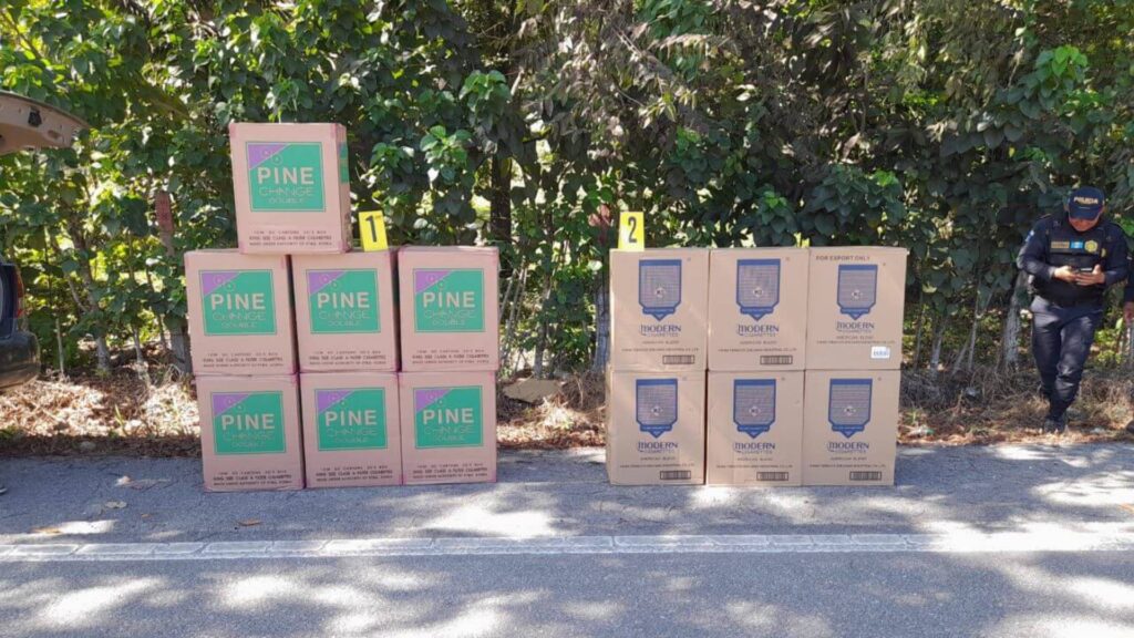 Contrabando de cigarrillos en Guatemala alcanza niveles récord
