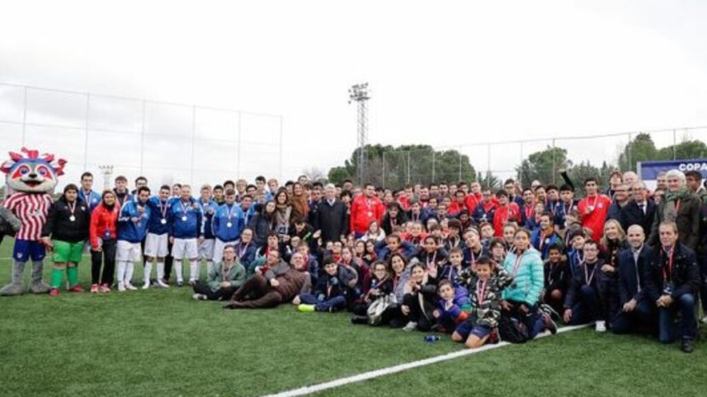 La Fundación Atlético de Madrid celebró la tercera edición de la Copa Superación