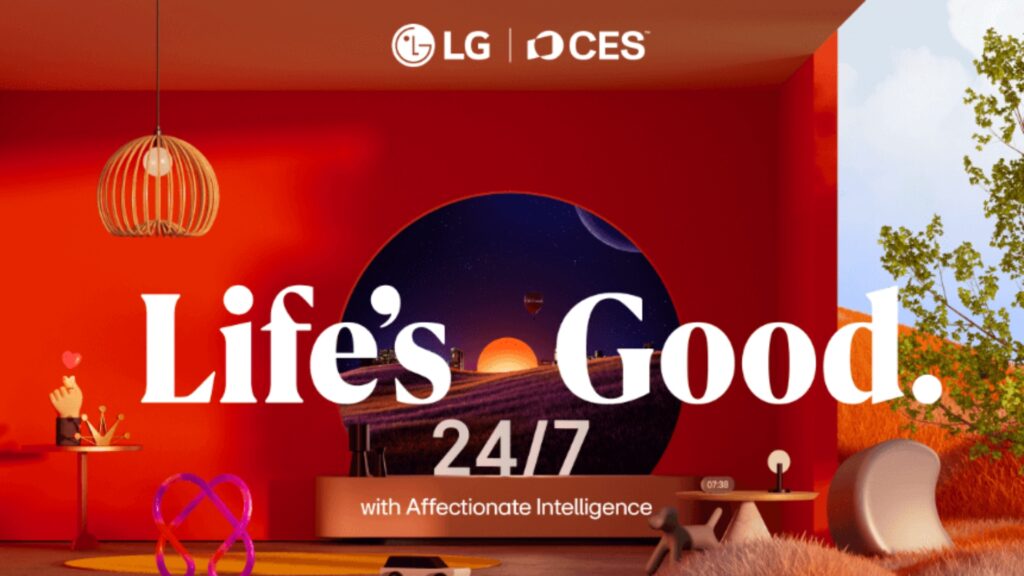 LG mostrará su campaña "Life Good 24/7 con inteligencia afectiva"