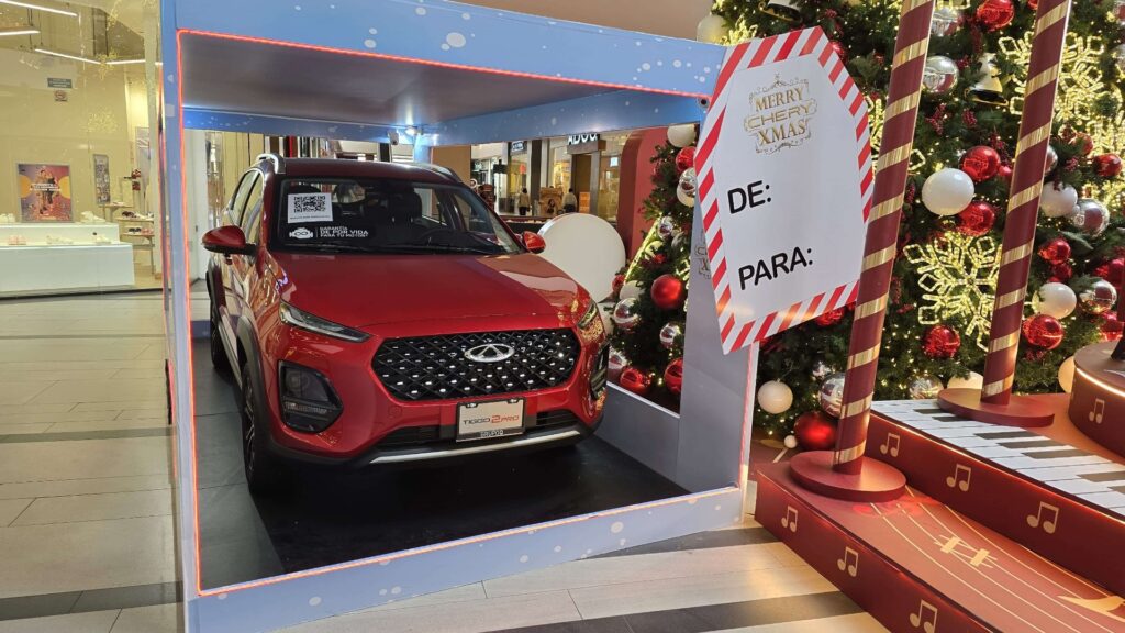 Vive la magía de la navidad con los Centros Comerciales Pradera y gana un Chery Tiggo 2 PRO