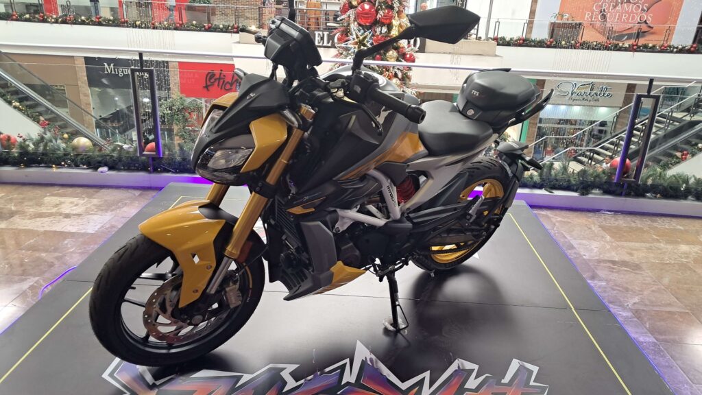 Llega a Guatemala la nueva TVS Apache RTR 310 con grandes expectativas