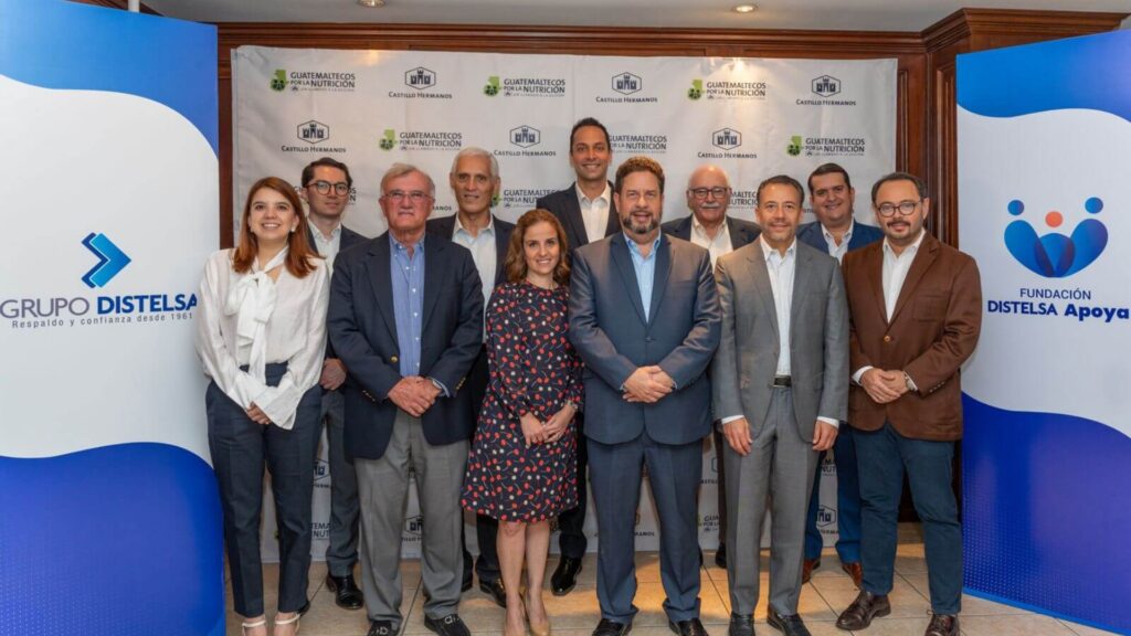 Castillo Hermanos y Guatemaltecos por la Nutrición anuncian alianza con Fundación DISTELSA APOYA