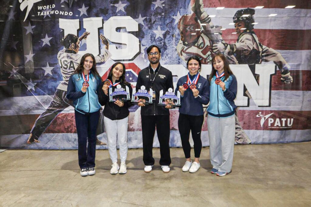 El poomsae nacional sobresale en el US Open de Poomsae