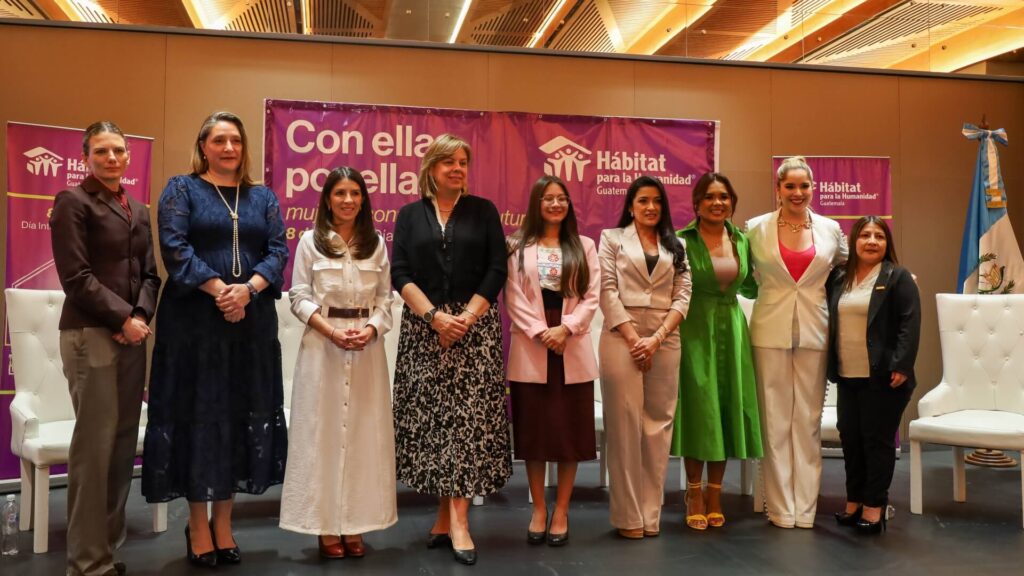 Hábitat para la Humanidad Guatemala, impulsa el liderazgo femenino