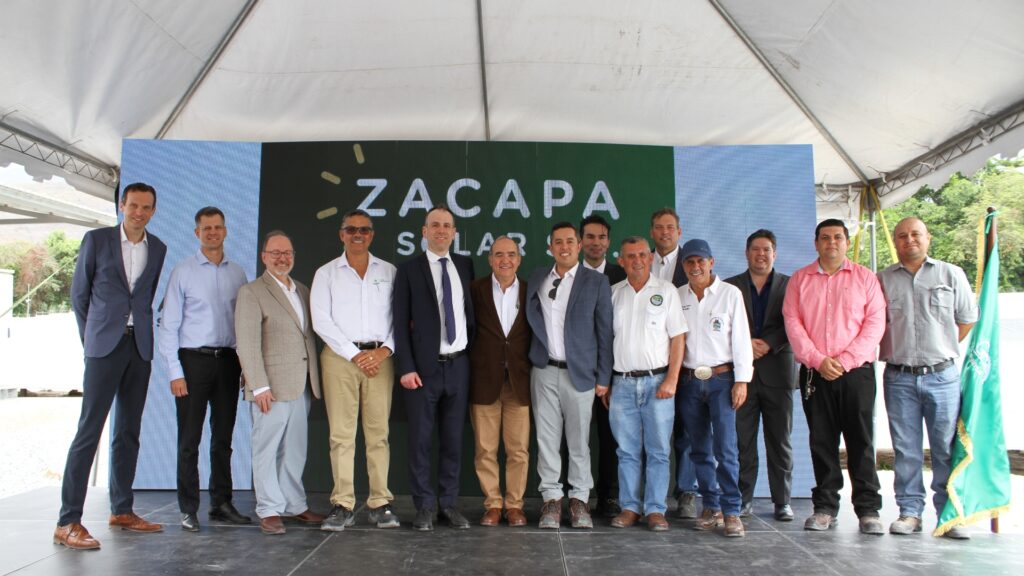 "Kruger Energy inaugura Zacapa Solar y anuncia expansión"
