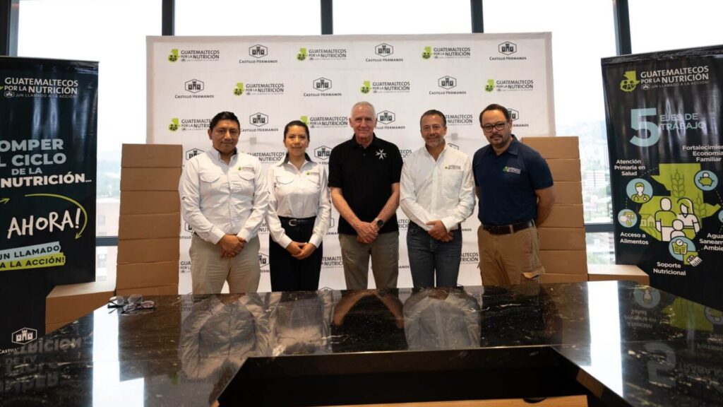 Guatemaltecos por la Nutrición de Castillo Hermanos fortalece alianza con la Orden de Malta