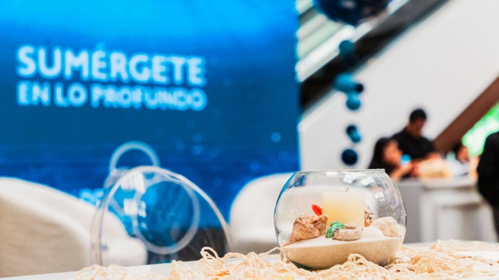 "Explora el mundo marino en Naranjo Mall"