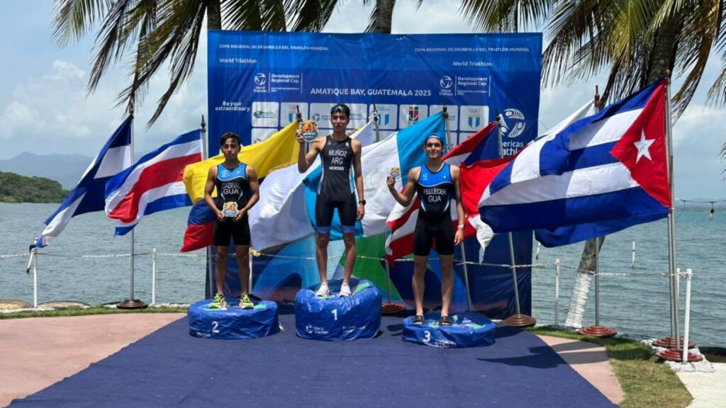 Guatemala obtuvo medallas en la World Triathlon Development Regional Cup