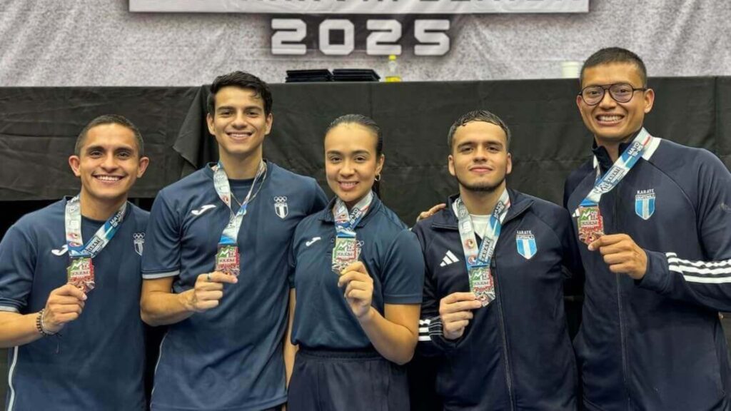 Cinco medallas para Guatemala en Karate Panamericano