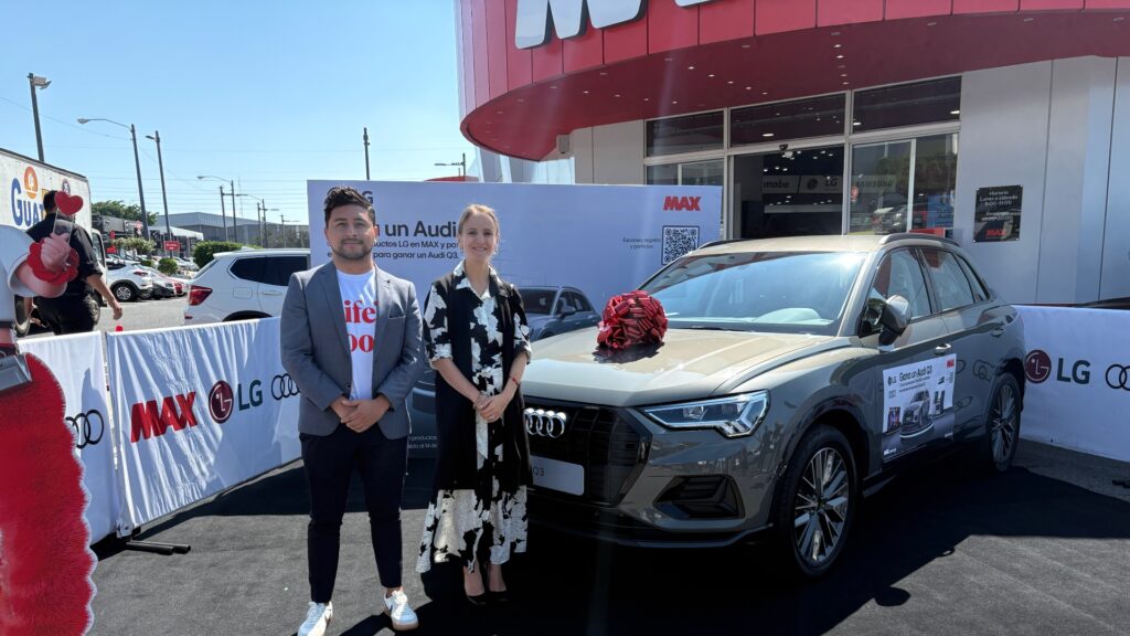Tu camino hacia un Audi Q3 comienza con LG y MAX