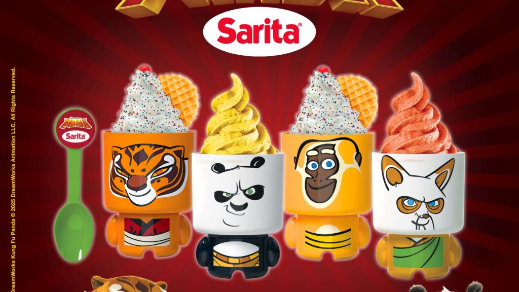 Sarita y Kung Fu Panda se unen en una divertida promoción para toda la familia