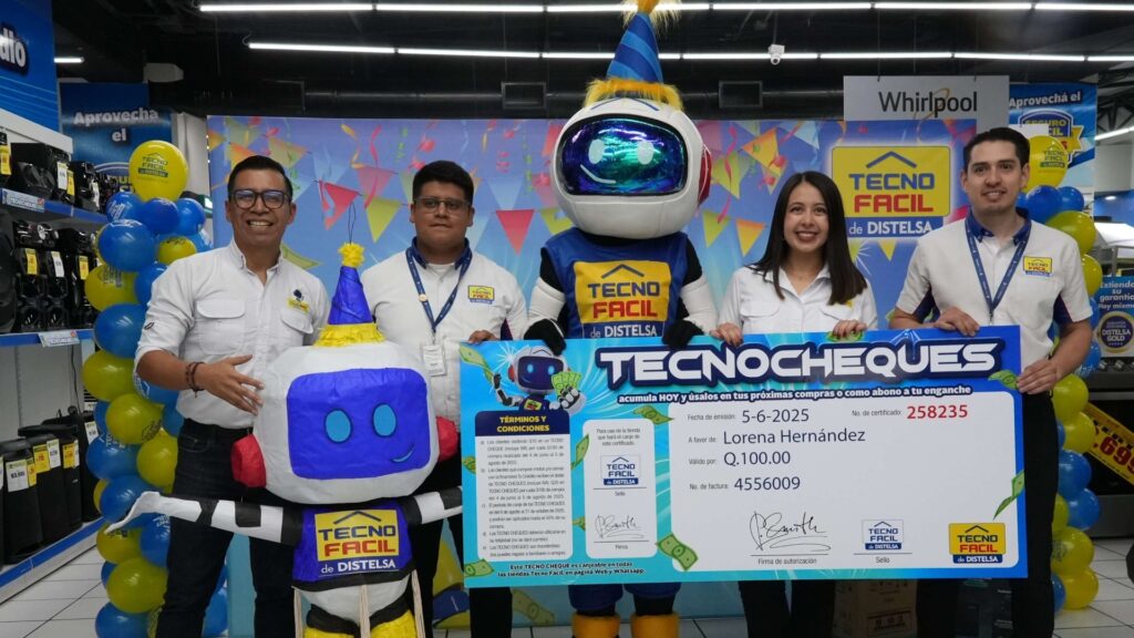 Promociones de aniversario en Tecno Fácil: Tecno Cheques disponibles ya