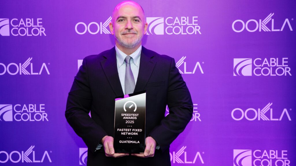 “Cable Color lidera velocidad de internet en Guatemala según Ookla”