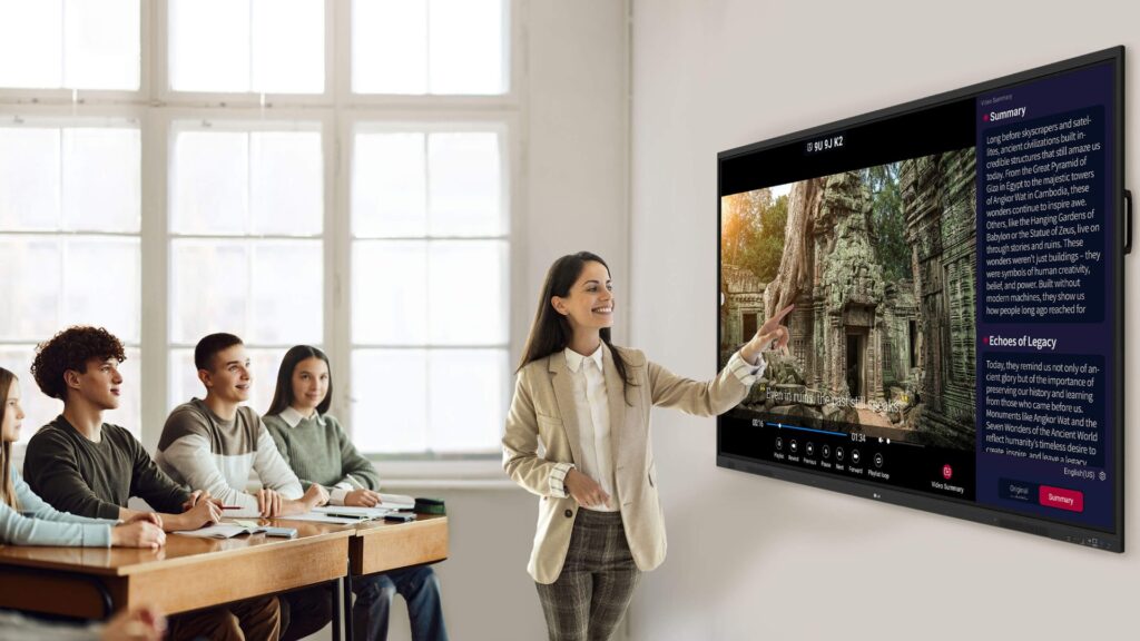 LG refuerza su presencia en educación con la ampliación de CreateBoard
