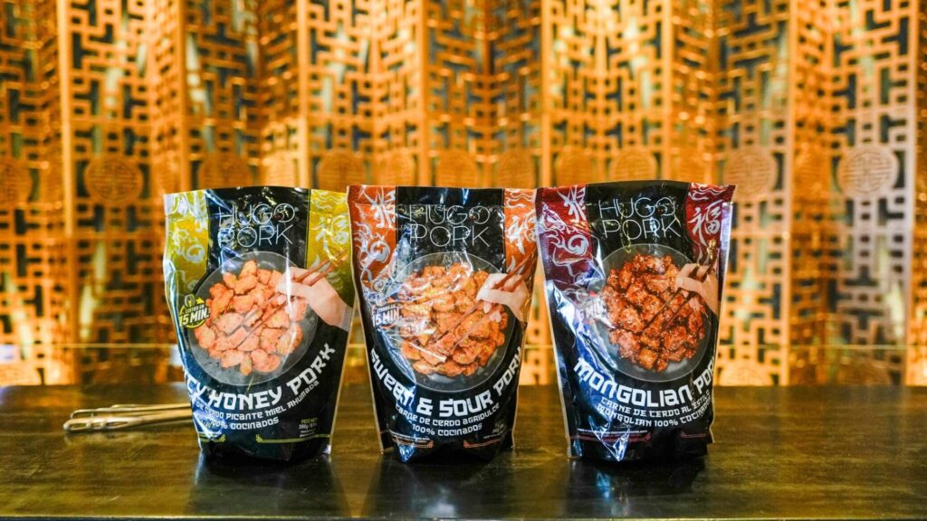 Hugo Pork sorprende con su nueva línea de productos orientales