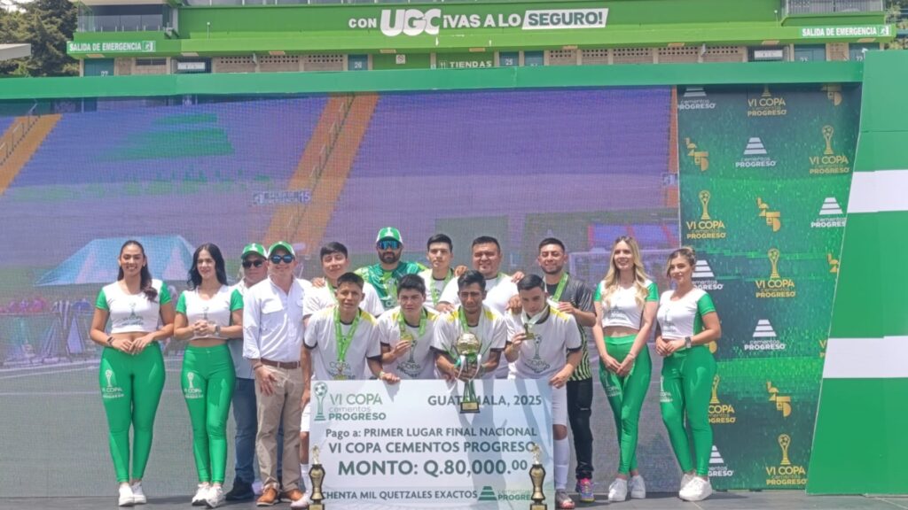 Copa Cementos Progreso celebra con fútbol a quienes construyen el país