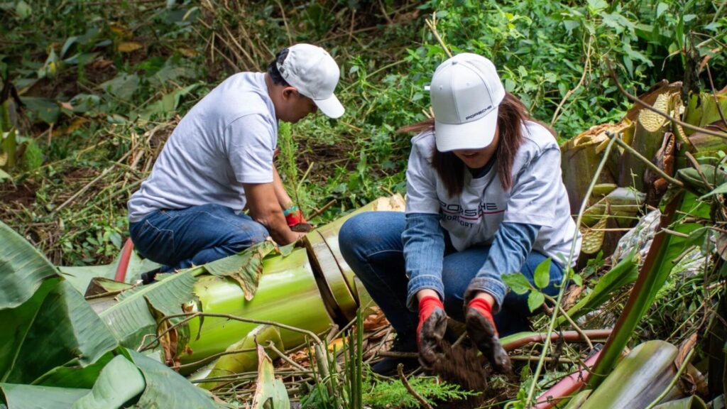Grupo Los Tres y Porsche Guatemala lideran iniciativa ambiental con 1,250 árboles plantados