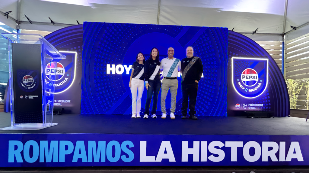 ¡Hoy Sí Muchá! Pepsi se suma a la emoción del fútbol guatemalteco