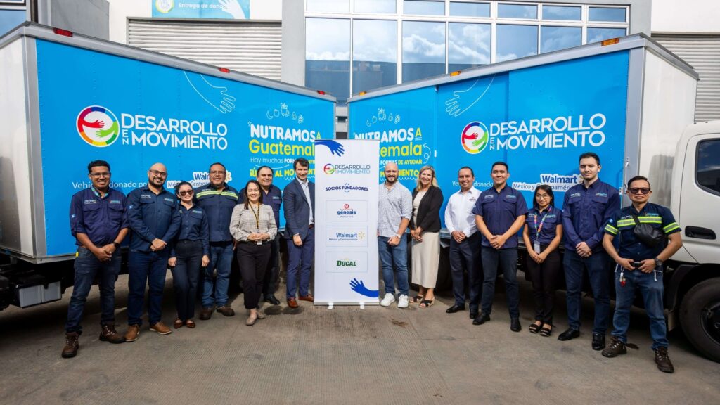 Walmart apoya la lucha contra el hambre en Guatemala con entrega de camiones