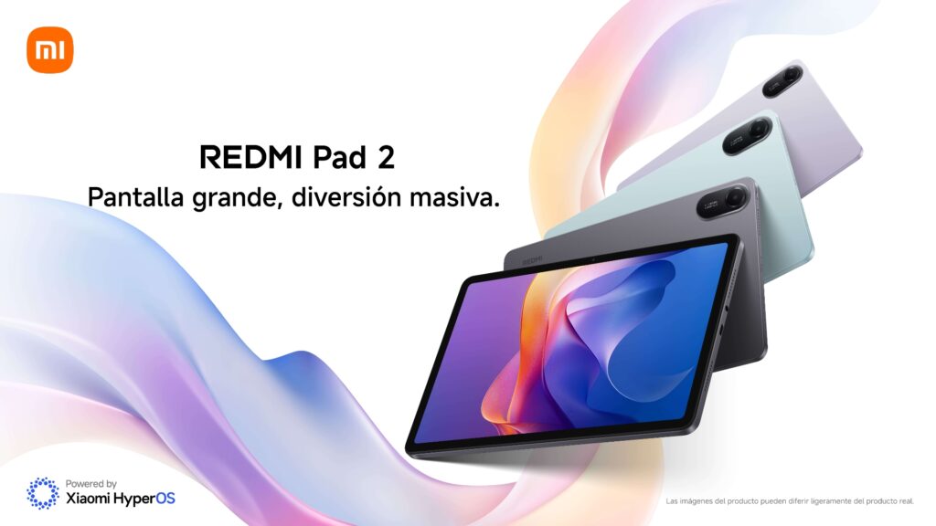 Xiaomi lanza Redmi Pad 2: la nueva tablet para un entretenimiento sin límites