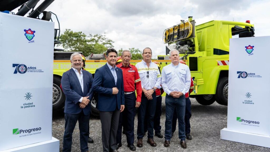 Progreso impulsa la seguridad ciudadana con la entrega de terreno para Estación 14 de Bomberos
