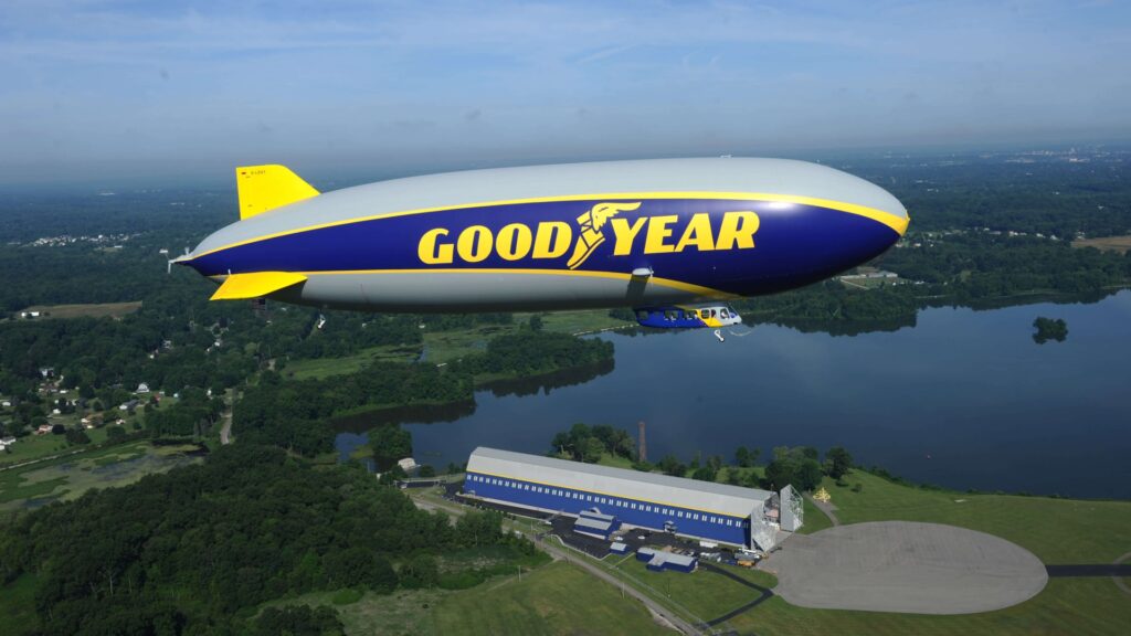 100 años de innovación: la historia del dirigible de Goodyear