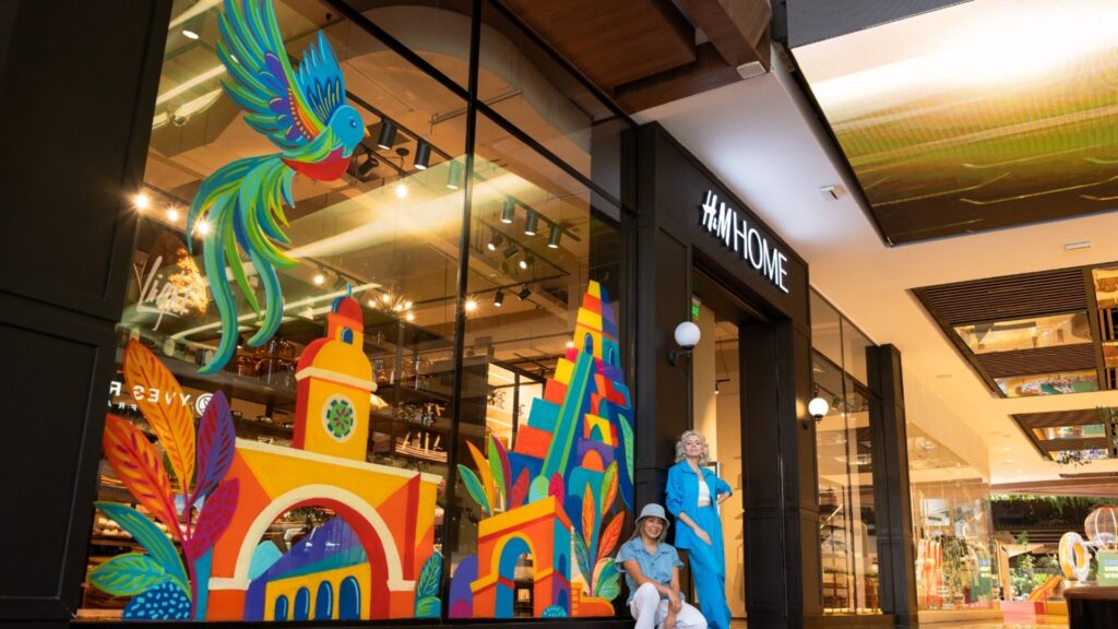 H&M celebra la cultura guatemalteca con un mural lleno de color en Oakland Place