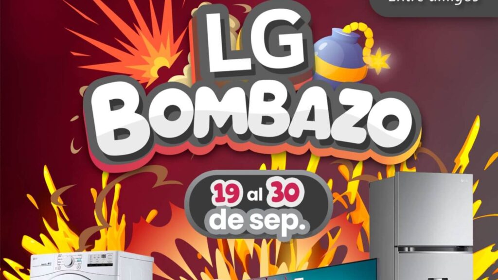 Viví la emoción del LG Bombazo Way con precios que hacen BUUM