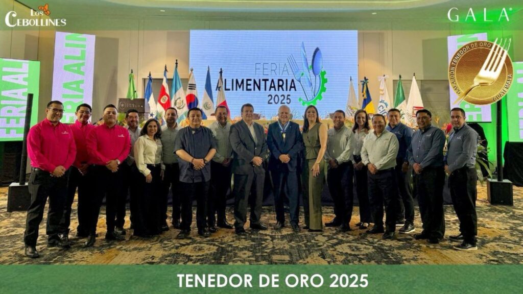 Los Cebollines se consagra con el Premio Tenedor de Oro 2025 de la Gremial de Restaurantes