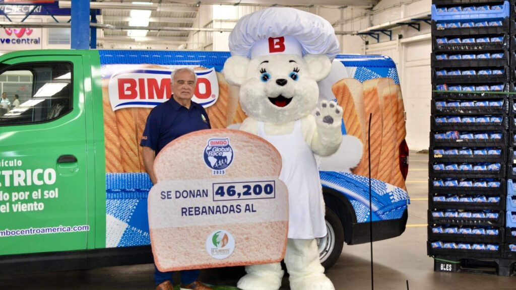 Bimbo impulsa acción solidaria en Guatemala con la entrega de 46,200 rebanadas de pan
