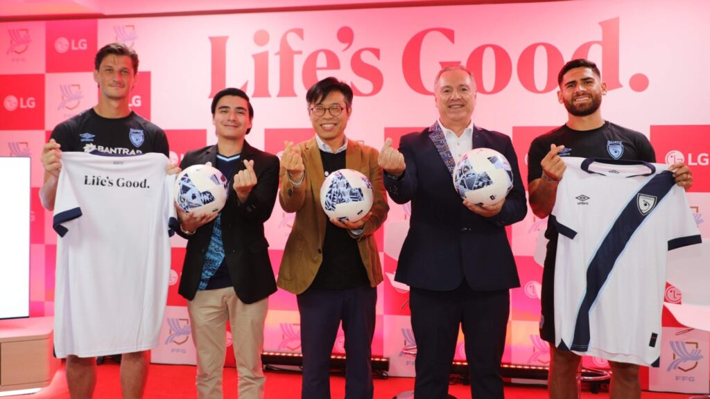 LG y FEDEFUT unen fuerzas para impulsar el fútbol guatemalteco