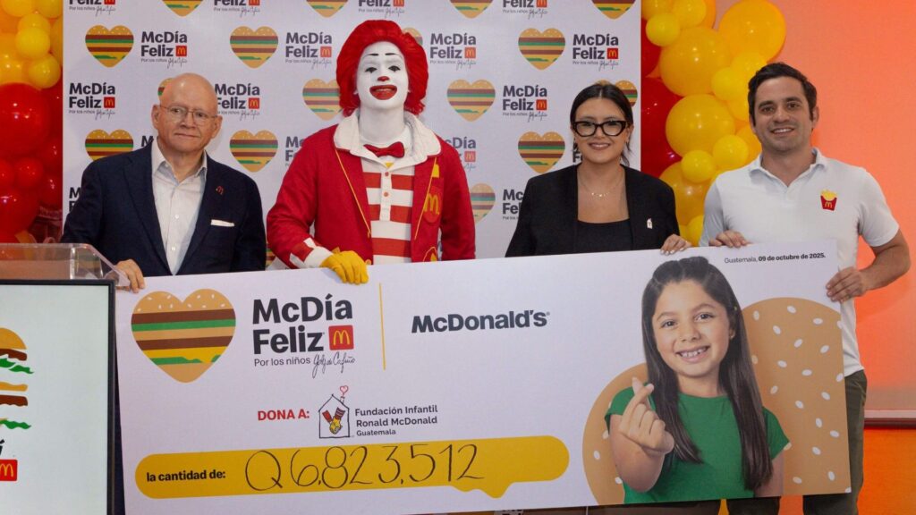 Más de 400 mil Big Mac se transforman en esperanza durante el McDía Feliz 2025 de McDonald’s