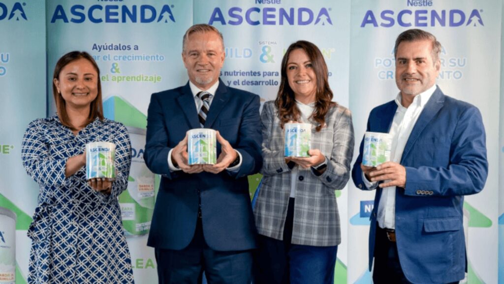 Llega a Guatemala ASCENDA de Nestlé, el suplemento que fortalece cuerpo y mente en los niños