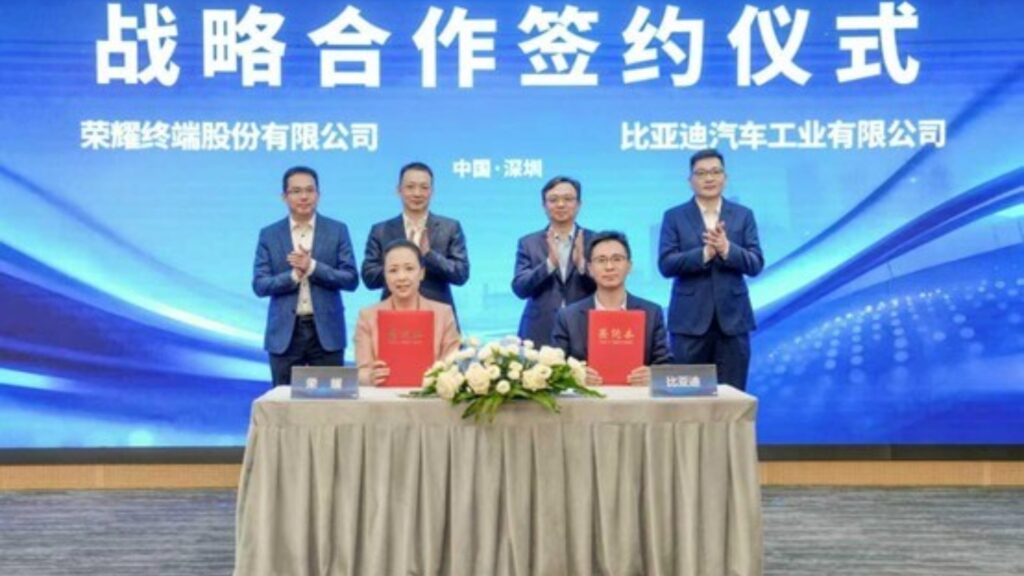 HONOR y BYD forman una asociación clave para potenciar la movilidad inteligente basada en IA